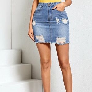 Jean Skirt